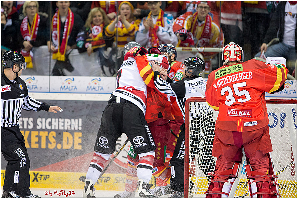 DEL, Koelner Haie - Duesseldorfer EGY, 22.01.2017